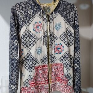 Billabong medium full zip reversible women's hoodie